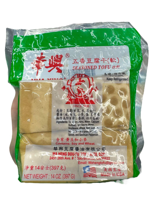 Wa Heng Dou-Fu Seasoned Tofu, Ready-to-Eat Soy Protein