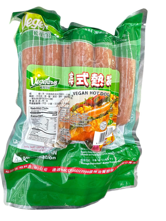 VegeFarm Vegan Hot Dog, Plant-Based, Meat-Free