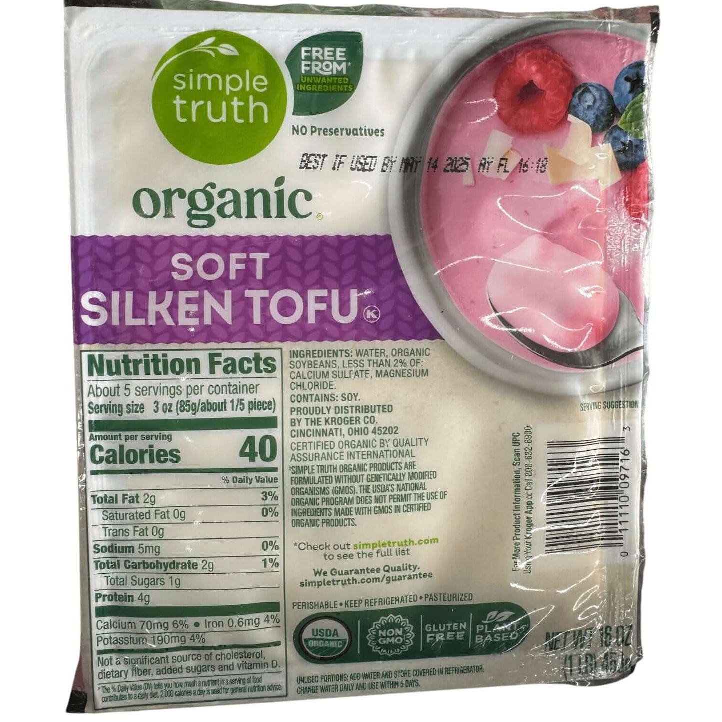 Simple Truth Organic® Silken Tofu