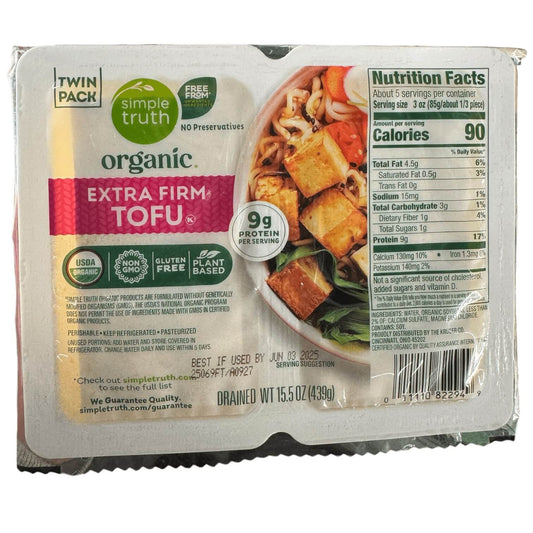 Simple Truth Organic® Extra Firm Tofu Twin Pack
