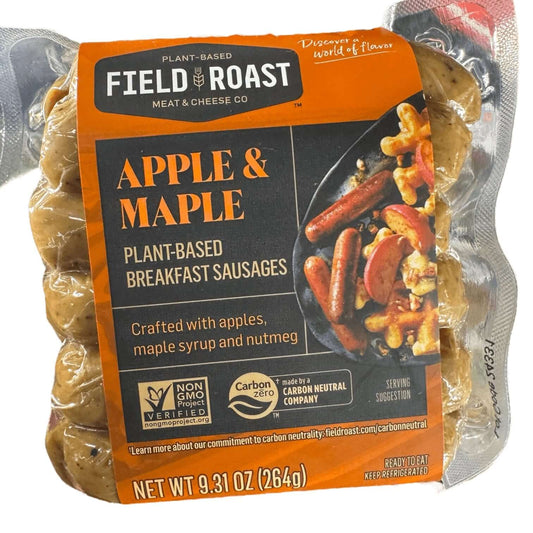 Field Roast Breakfast Sausage, Plant-Based, Apple & Maple