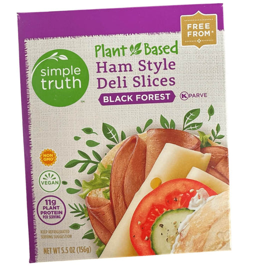 Simple Truth™ Plant-Based Black Forest Ham Style Deli Slices