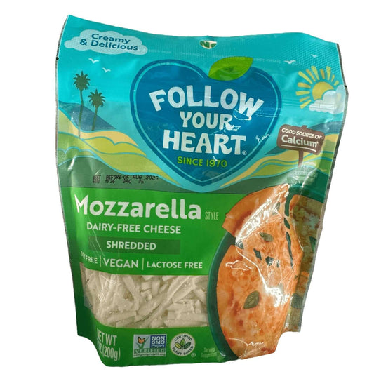 Follow Your Heart® Dairy Free Shredded Mozzarella Cheese