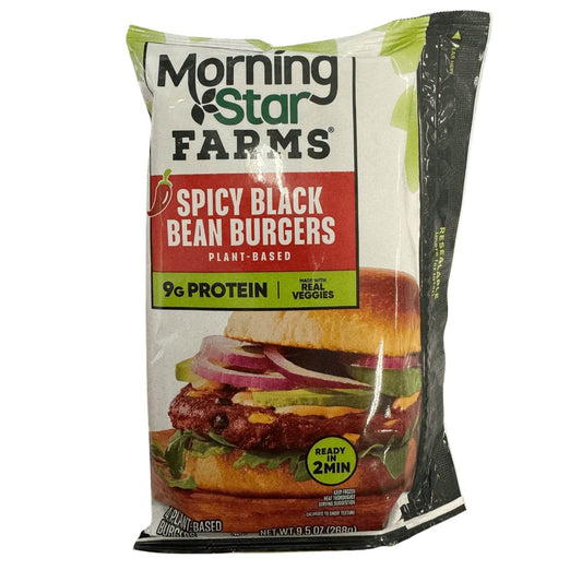 MorningStar Farms® Spicy Black Bean Veggie Burgers