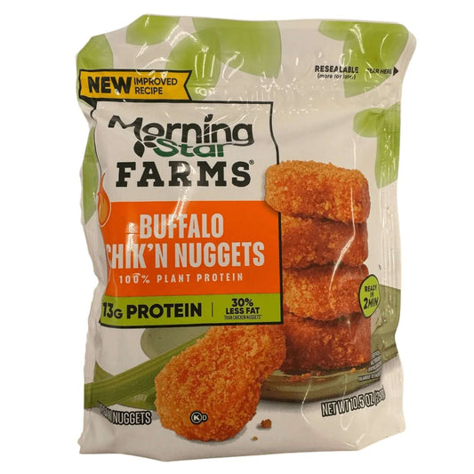 MorningStar Farms Plant Based Chik'n Nuggets, Buffalo