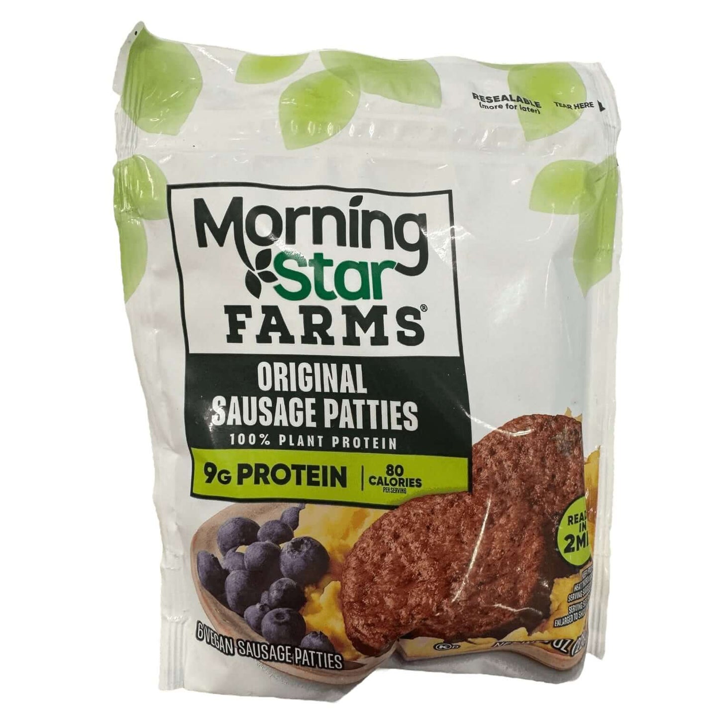 MorningStar Farms® Veggie Breakfast Original Plant Based Sausage Patties
