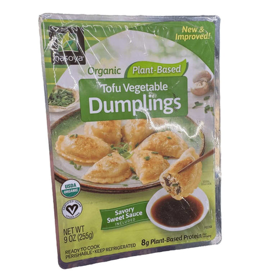 Nasoya Dumplings, Organic, Tofu Vegetable, Plant-Based
