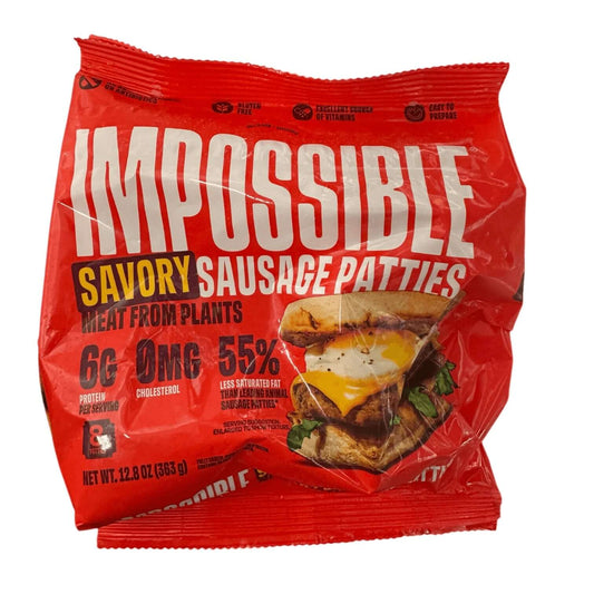 Impossible™ Sausage Patties Made from Plants, Savory