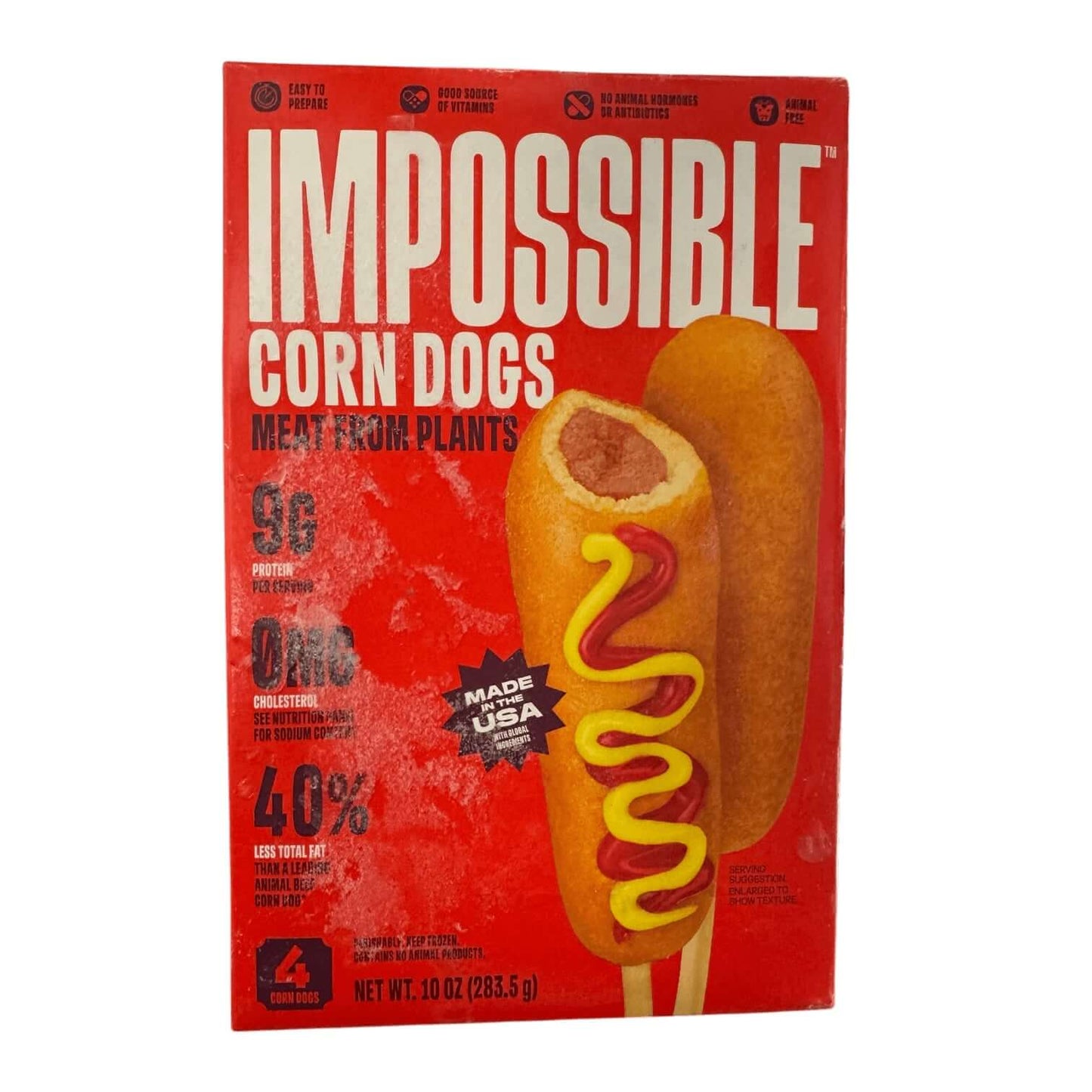 MorningStar Farms® Plant-Based Corn Dogs Original, Vegan Meat, 4 Count