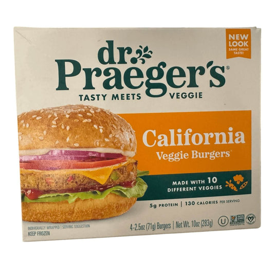 Dr. Praeger’s® California Veggie Burgers, Plant-Based Patties