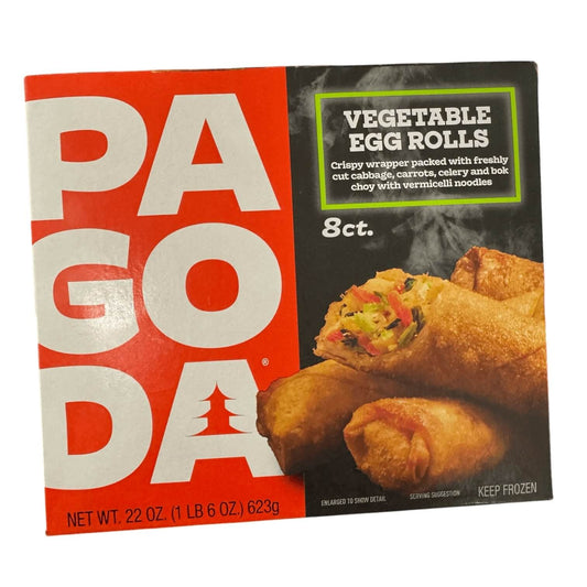 Pagoda® Crunchy Vegetable Egg Rolls, Frozen Appetizer