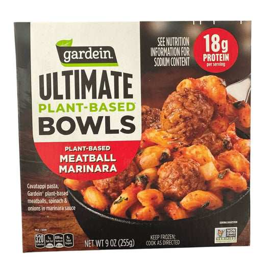 Gardein® Meatball Marinara Bowl, Plant-Based, Frozen Meal, 9 oz