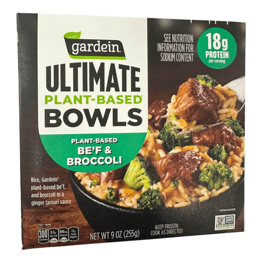 Gardein® Be’f & Broccoli Bowl, Plant-Based, Ultimate, Frozen Meal, 9 oz