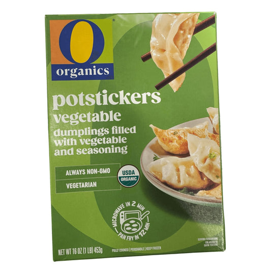 O Organics® Potstickers, Vegetable, Frozen Appetizer, 16 oz