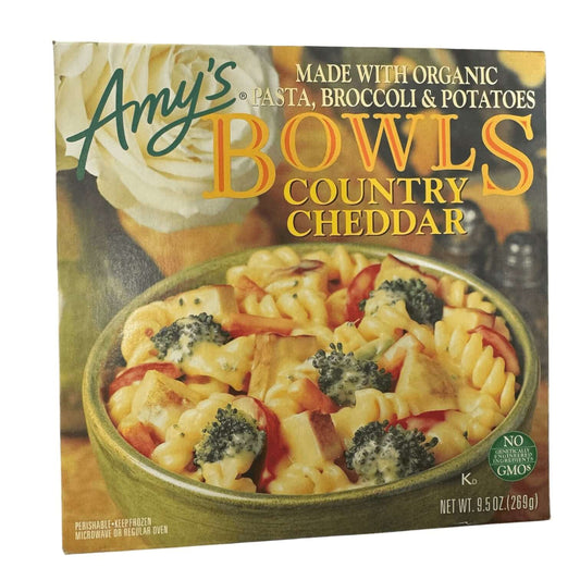 Amy’s® Country Cheddar Bowl, Frozen Meal, 9.5 oz