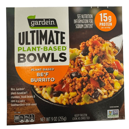 Gardein® Be'f Burrito Bowl, Plant-Based, Frozen Meal, 9 oz