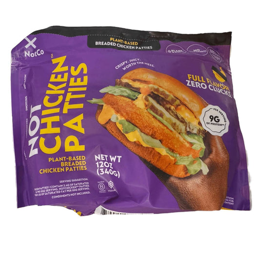 NotCo NotChicken Frozen Plant-Based Breaded Chicken Patties
