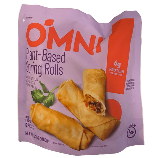Omni Plant-Based Pork Style Spring Rolls