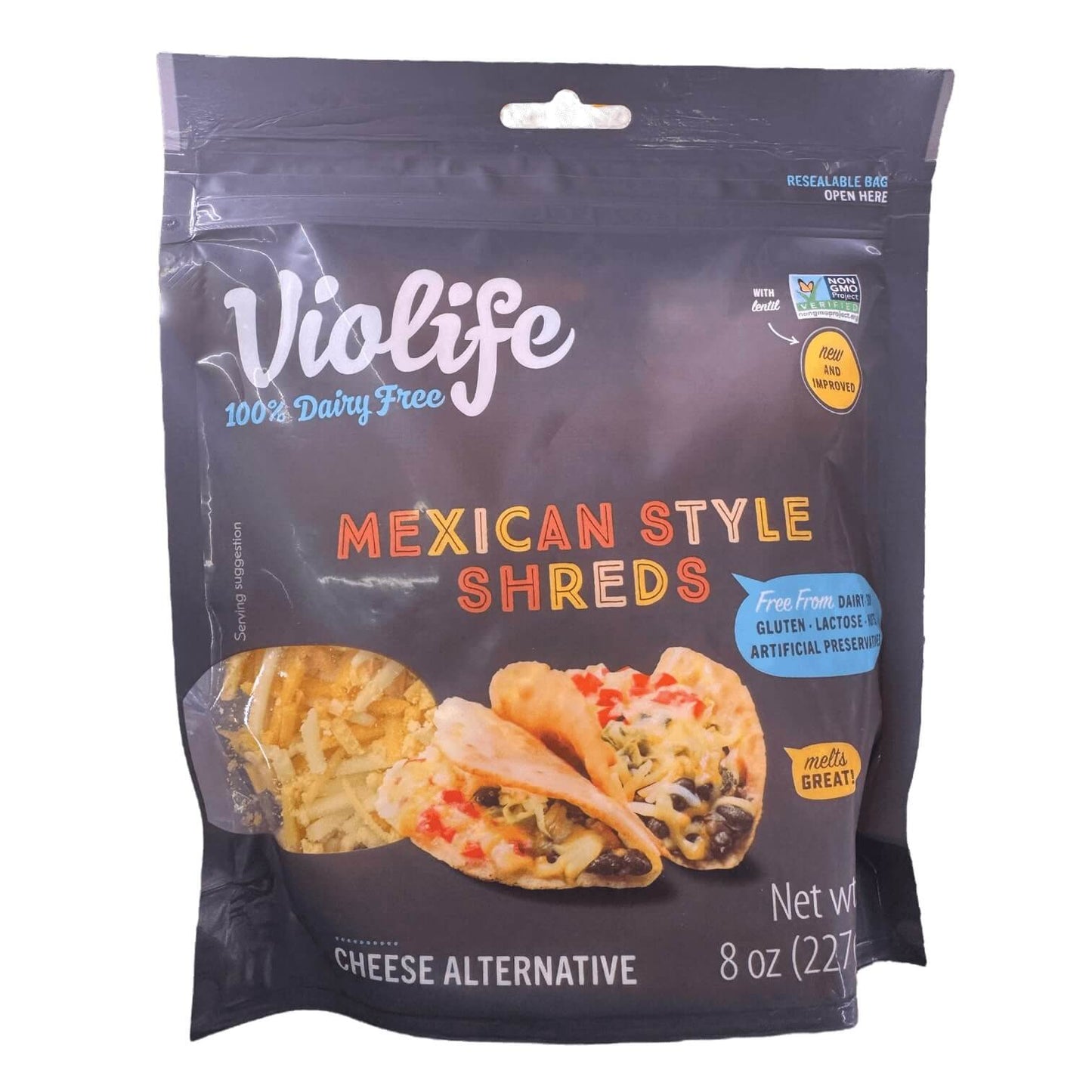 Violife® Just Like Mexican Style Shreds, Dairy-Free & Vegan