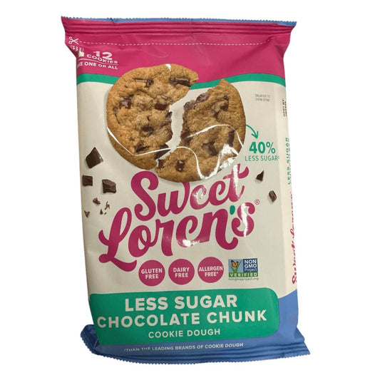 Sweet Loren's Less Sugar Gluten Free Chocolate Chunk Cookie Dough