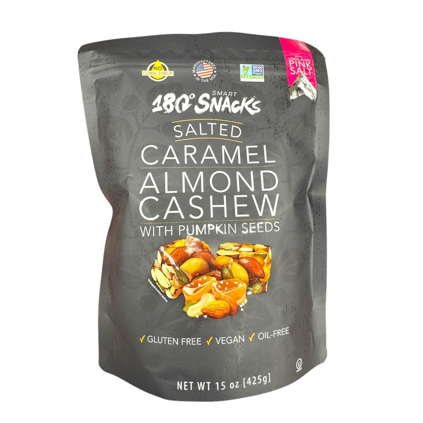 180 Snacks Organic Salted Caramel Almond Cashew