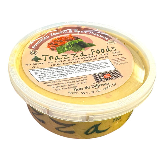 Trazza™ Sun-Dried Tomato & Basil Hummus