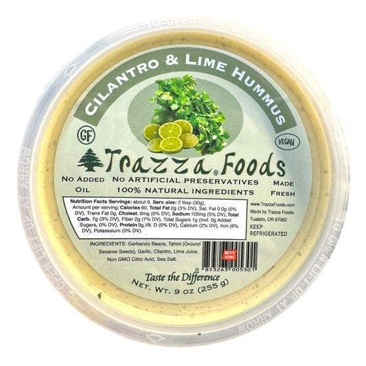 Trazza Foods Cilantro & Lime Hummus