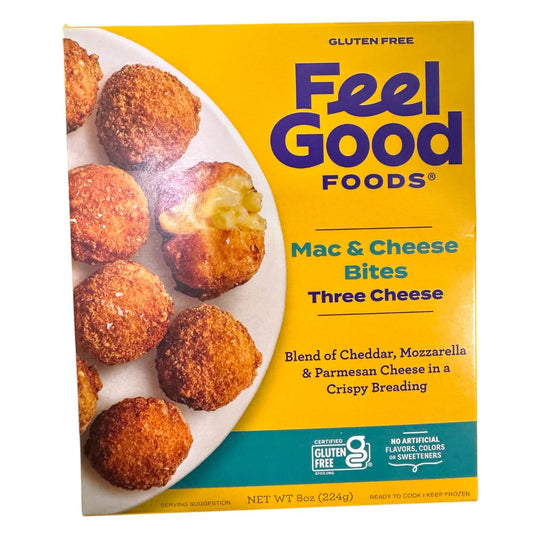 Feel Good Foods Gluten Free Three Cheese Mac & Cheese Bites