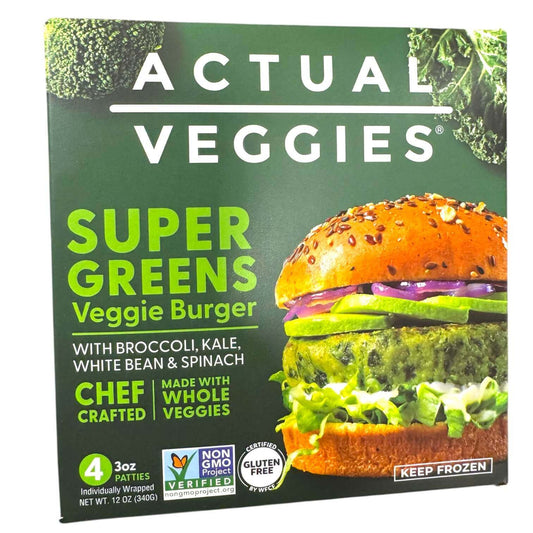 Actual Veggies® Super Greens Veggie Burgers