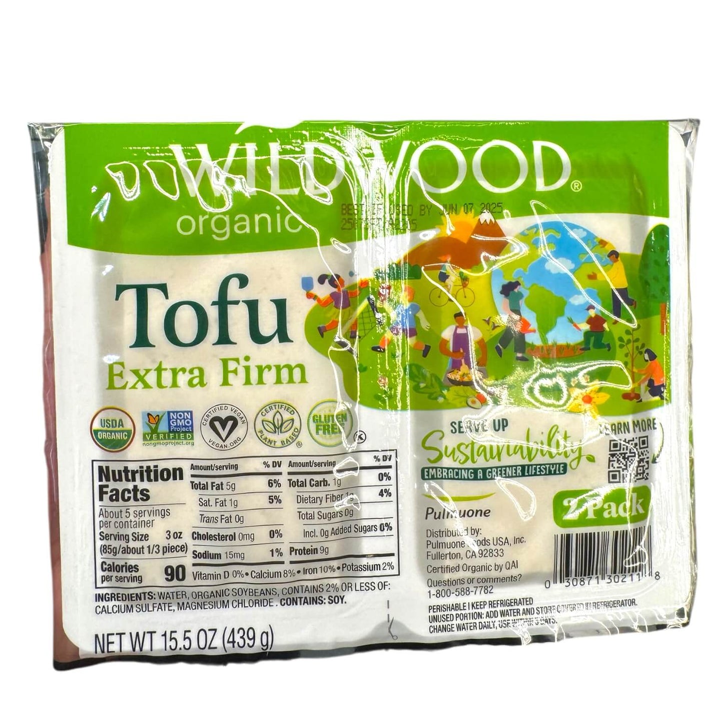 Wildwood 2Pk Extra Firm Tofu