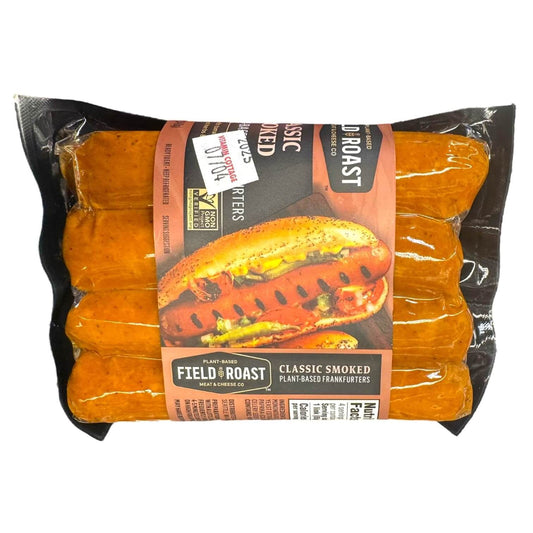 Field Roast Frankfurters, Classic Smoked, Plant-Based