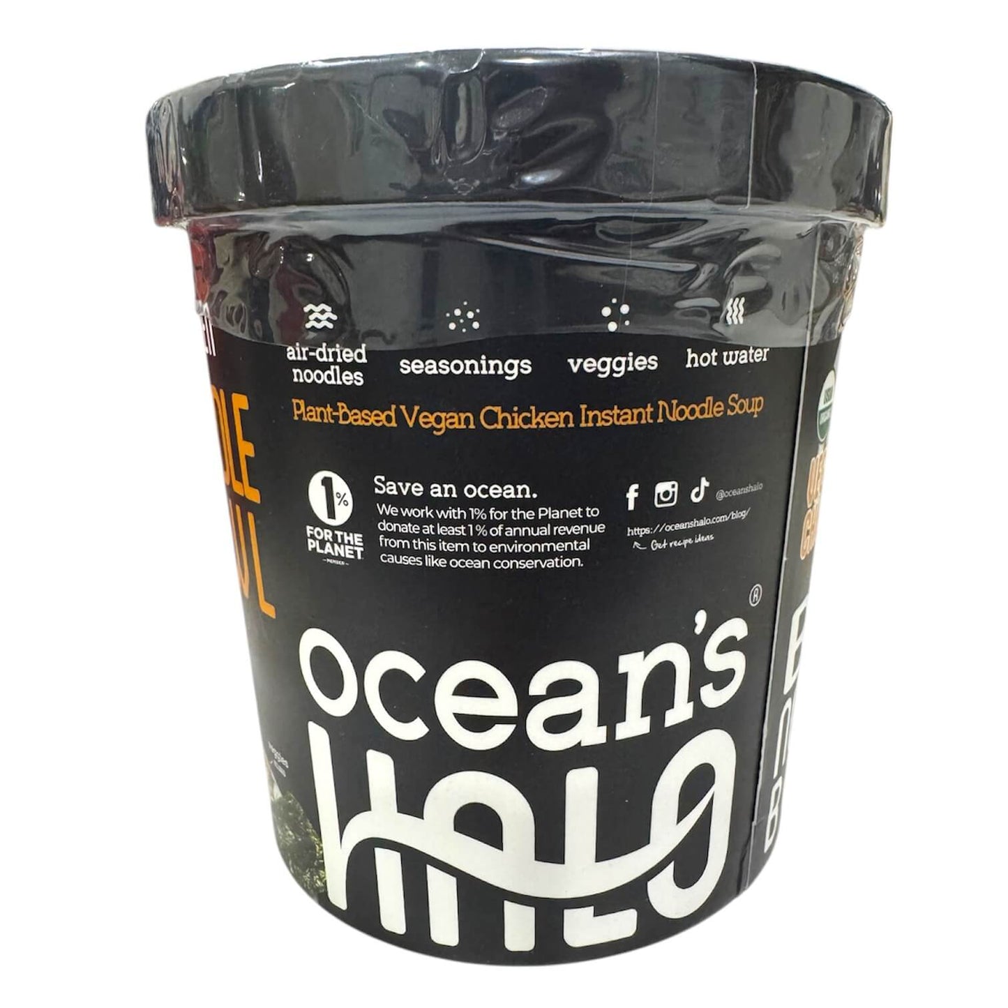 Ocean's Halo Organic Big Noodle Bowl Vegan Chicken