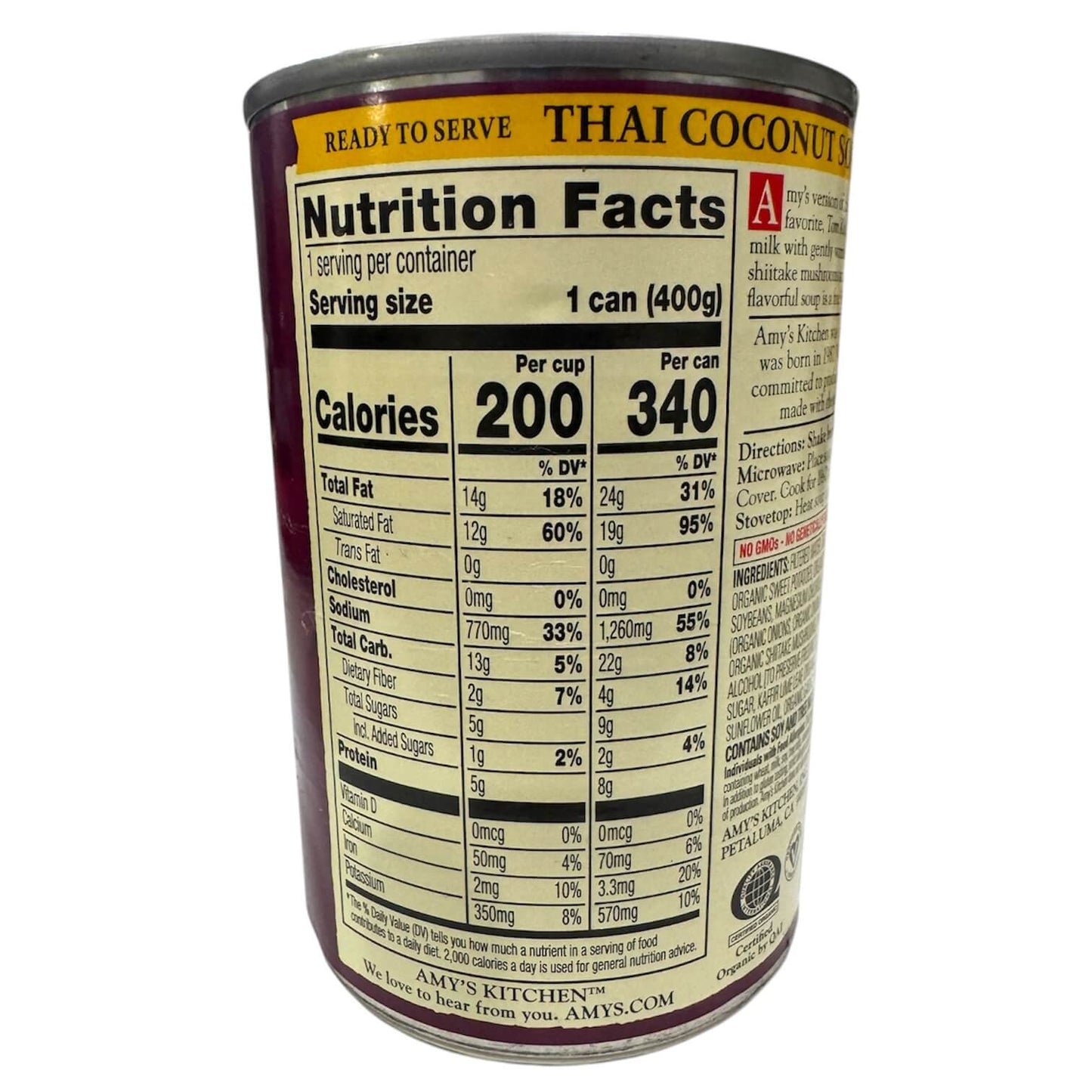 Amy's® Thai Coconut Soup