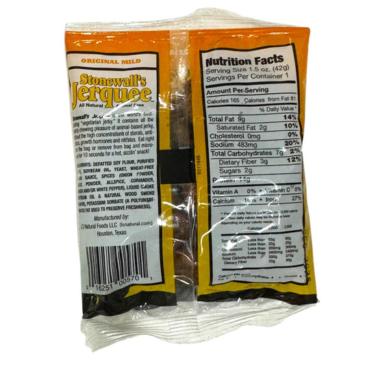 Stonewall's Jerquee, Mild, 1.5 oz