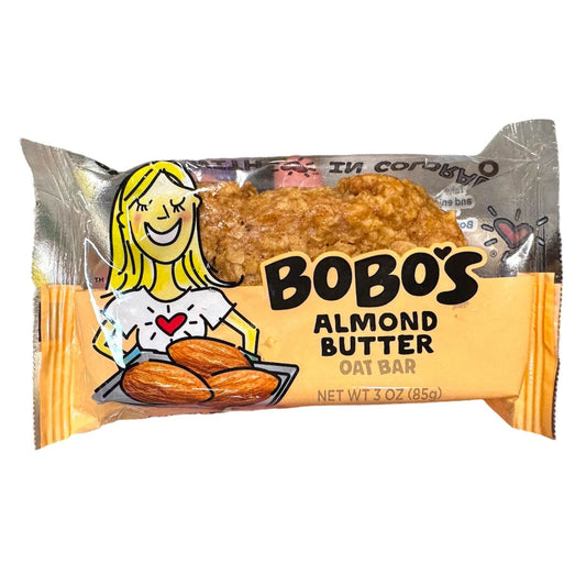 Bobo's Oat Bar, Almond Butter