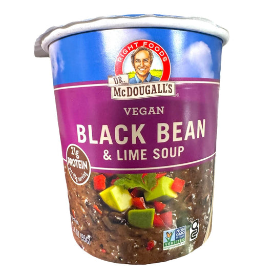 Dr. McDougall's Vegan Black Bean & Lime Soup