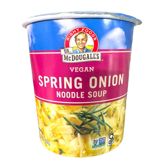 Dr. McDougall's Noodle Soup, Vegan, Spring Onion