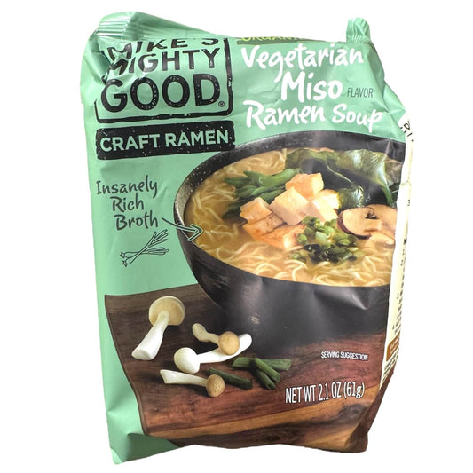 Mike's Mighty Good Ramen Soup, Vegetarian Miso