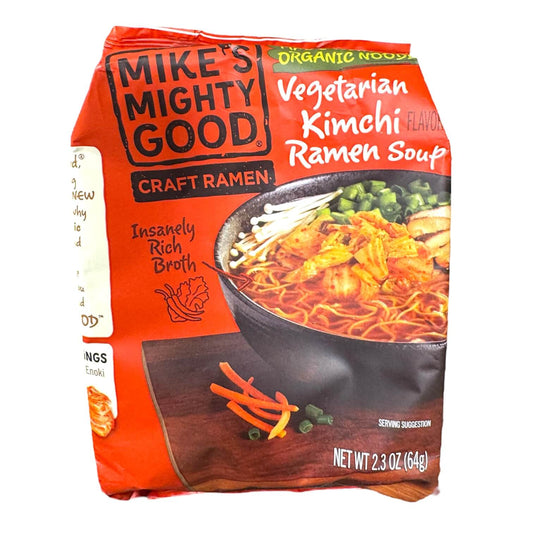 Mike's Mighty Good Ramen Soup, Vegetarian Kimchi