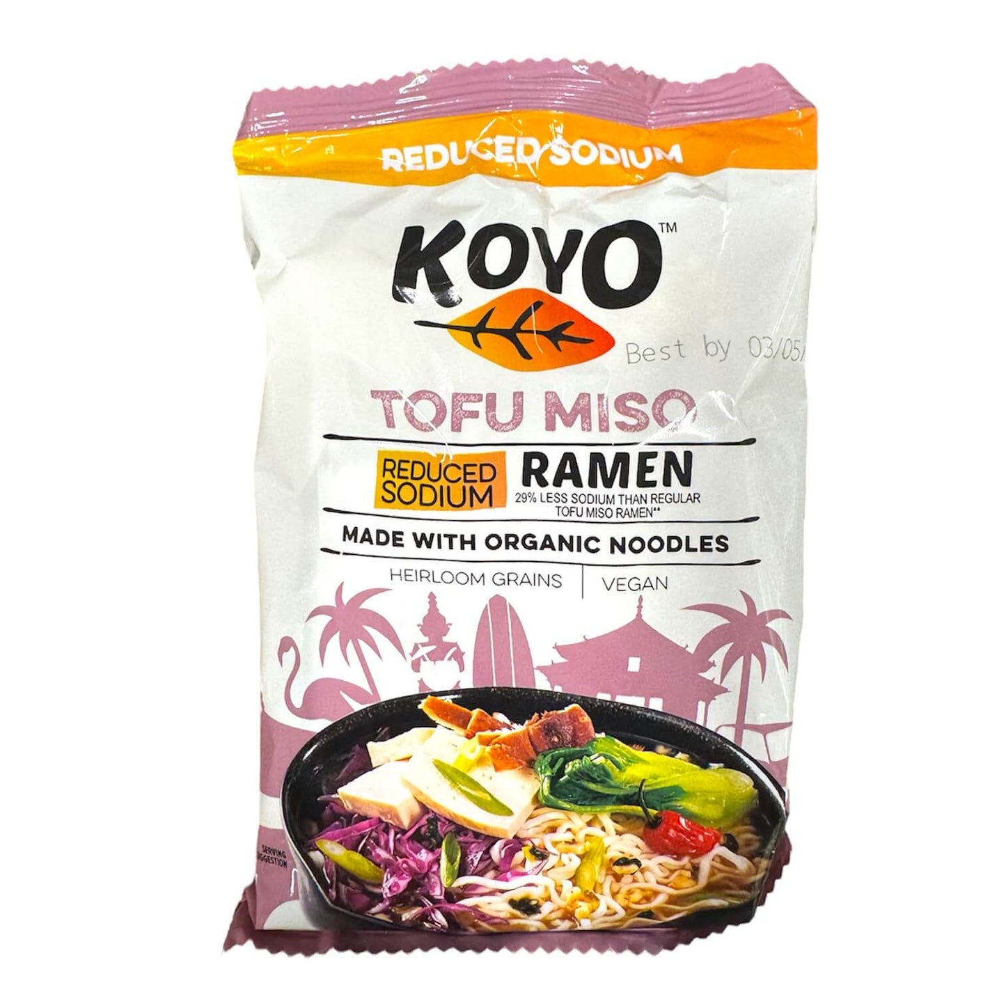 Koyo™ Reduced Sodium Tofu Miso Ramen