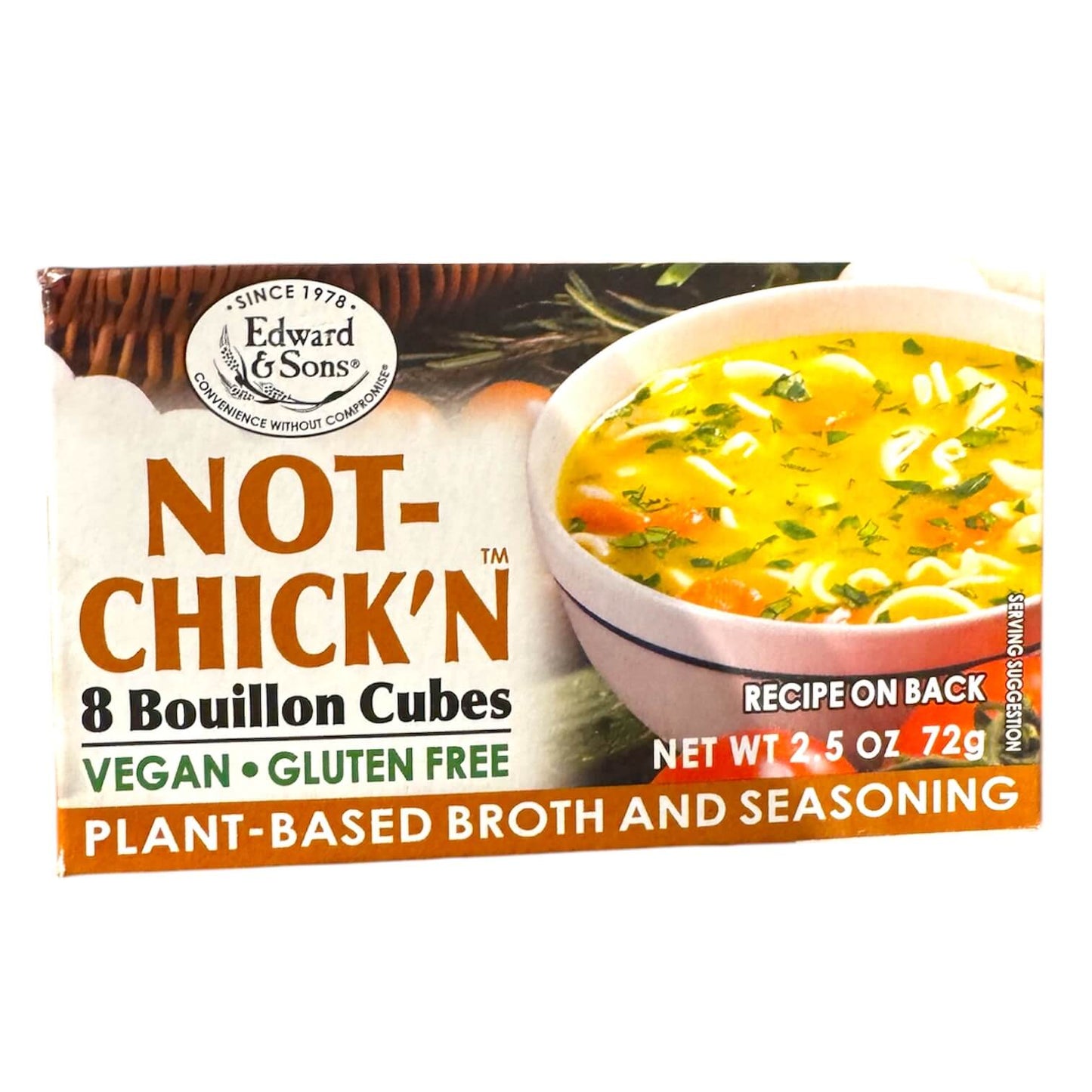 Edward & Sons Bouillon Cubes, Not-Chick'n