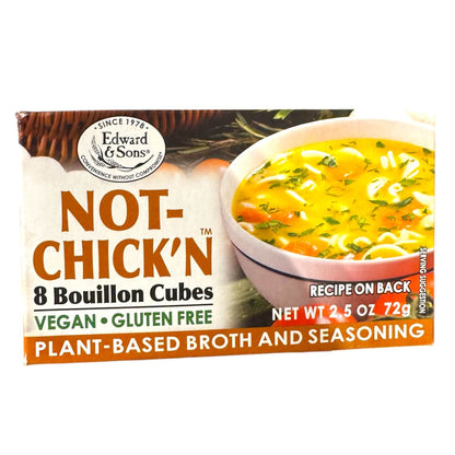 Edward & Sons Bouillon Cubes, Not-Chick'n