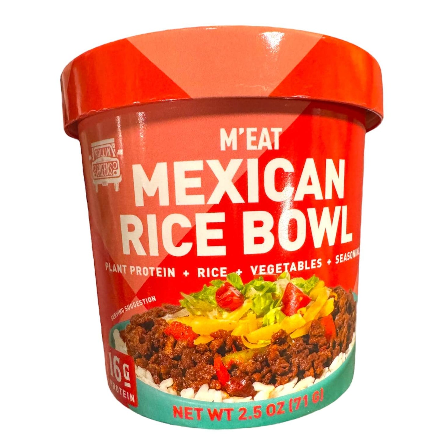 RollinGreens M'eat Mexican Rice Bowl