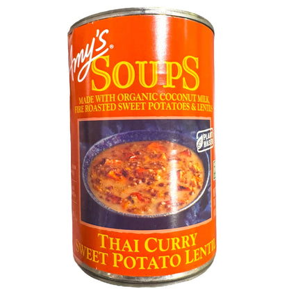 Amy's Thai Curry Sweet Potato Lentil Soup