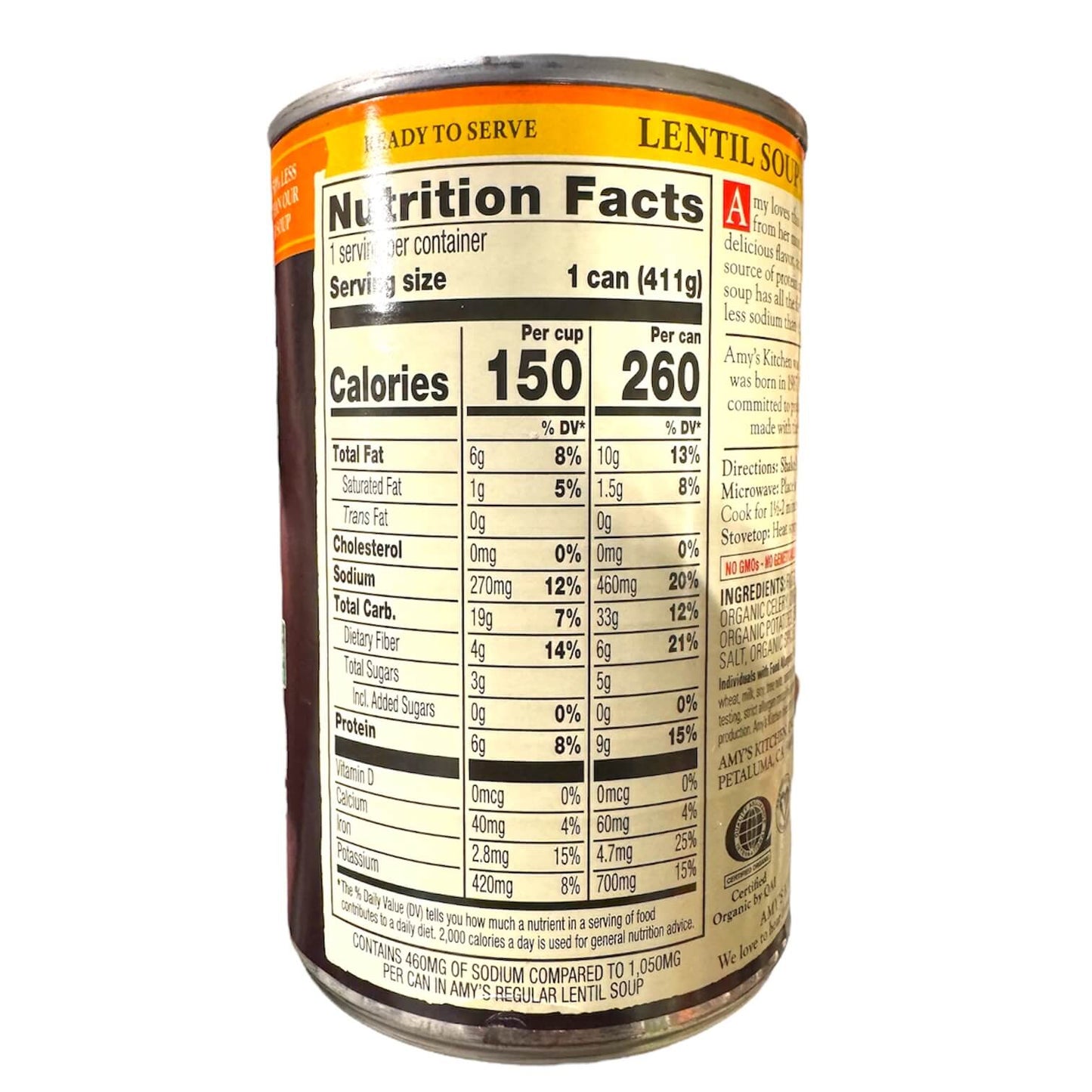 Amy's® Organic Lentil Soup