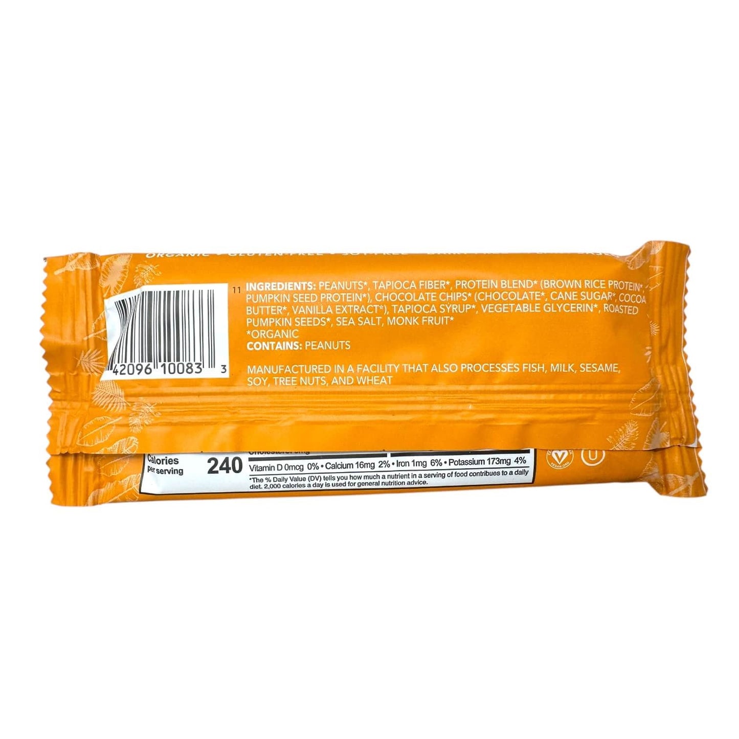 ALOHA Peanut Butter Chocolate Chip Protein Bars - 1.98 oz