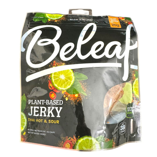 Beleaf Thai Hot & Sour Plant-Based Jerky - 3.5 oz