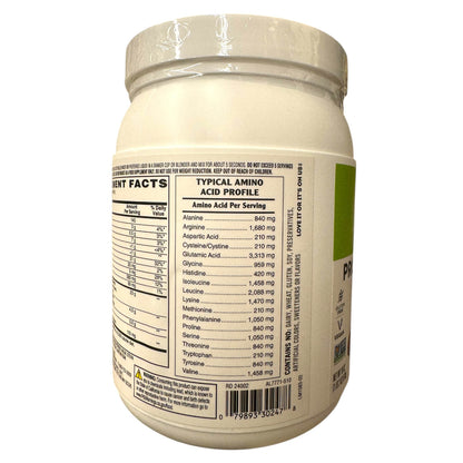 Open Nature Chocolate Plant Based Protein Powder - 18 Oz