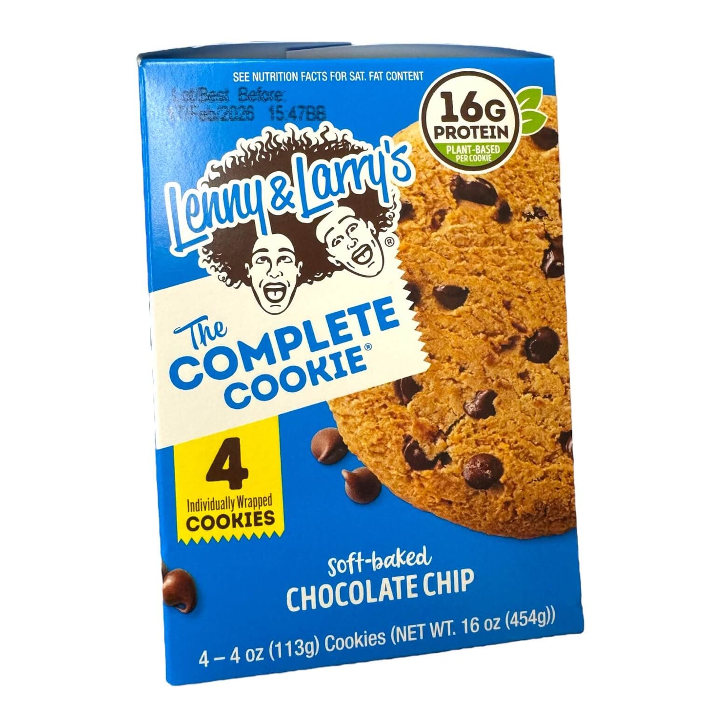 Lenny & Larry’s The Complete Cookie® – Chocolate Chip (4 CT)