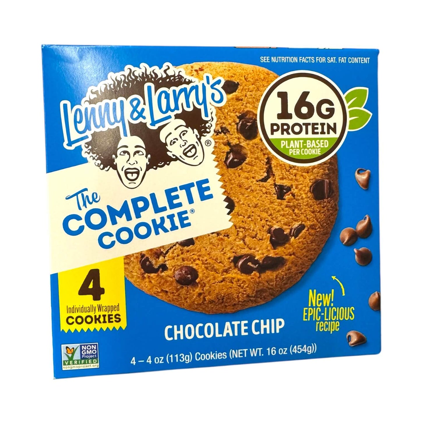Lenny & Larry’s The Complete Cookie® – Chocolate Chip (4 CT)